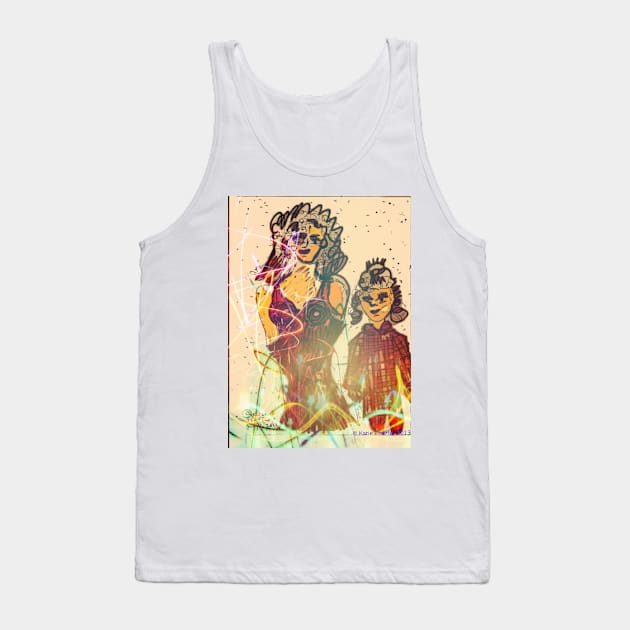 Watching Fireworks Tank Top by Kater